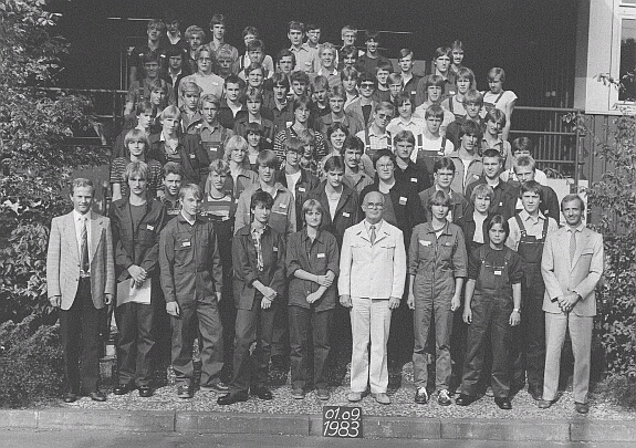 Erster Tag als Eisenbahner, die Blasen am Schraubstock kommen bald ...�