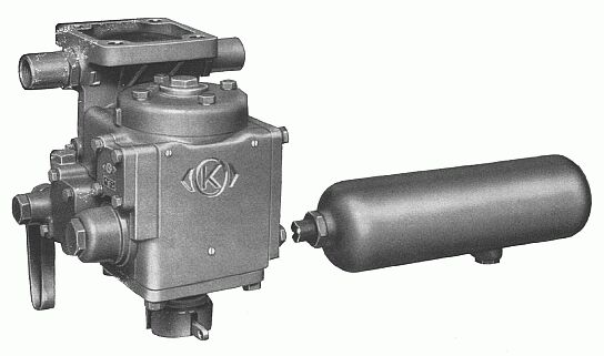 Steuerventil KE T mit A-Kammer als separatem Behälter