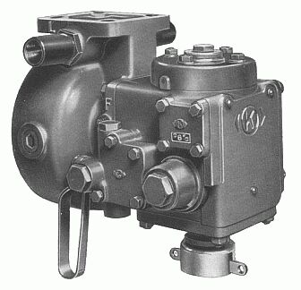 Steuerventil KE T an einem Ventilträger mit integrierter A-Kammer angebaut